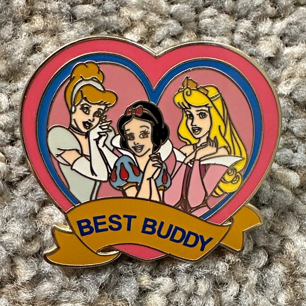 Disney Princess Trio “Best Buddy” pin